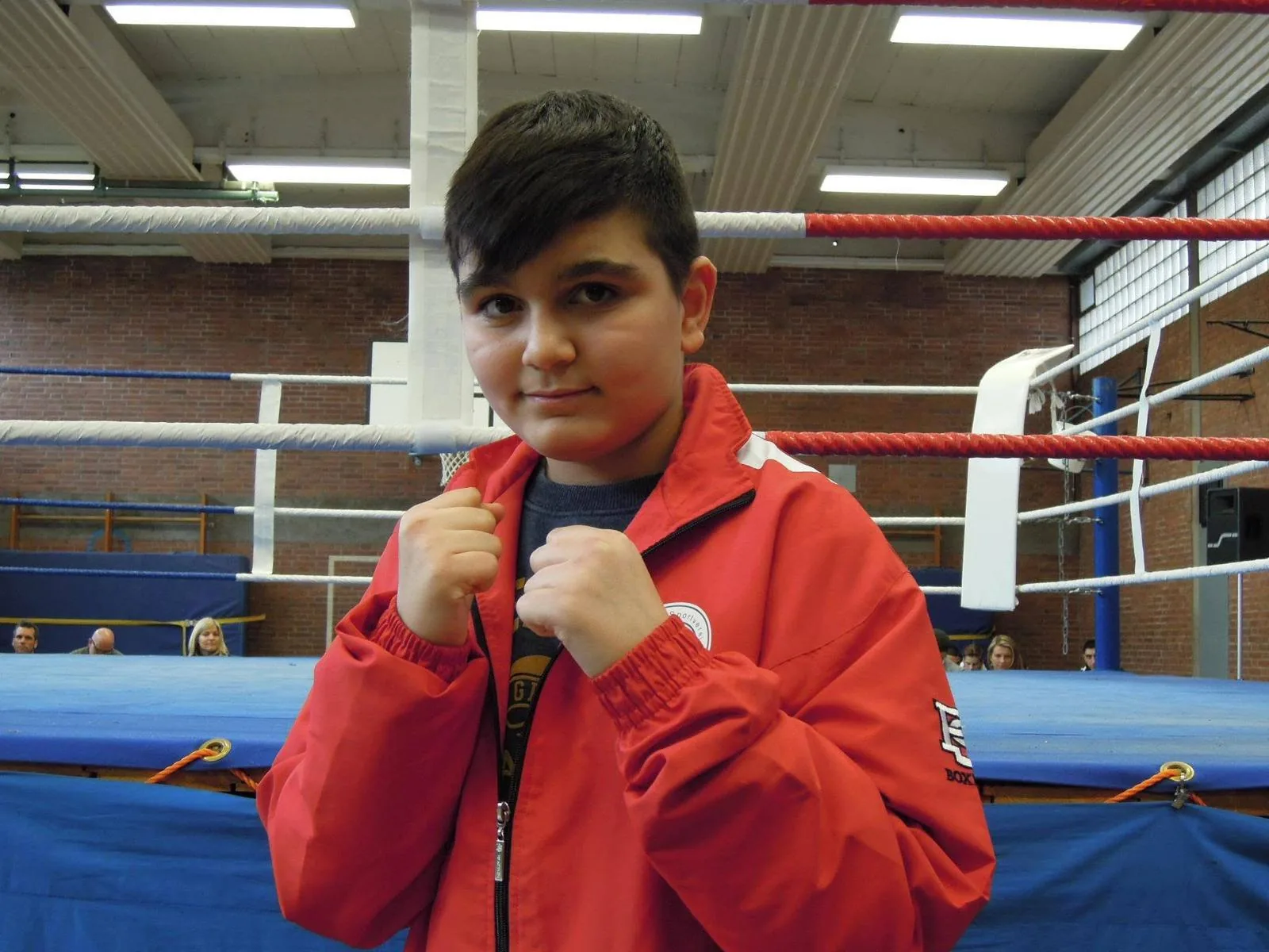 Mert Caliskan at his first fight in 2013