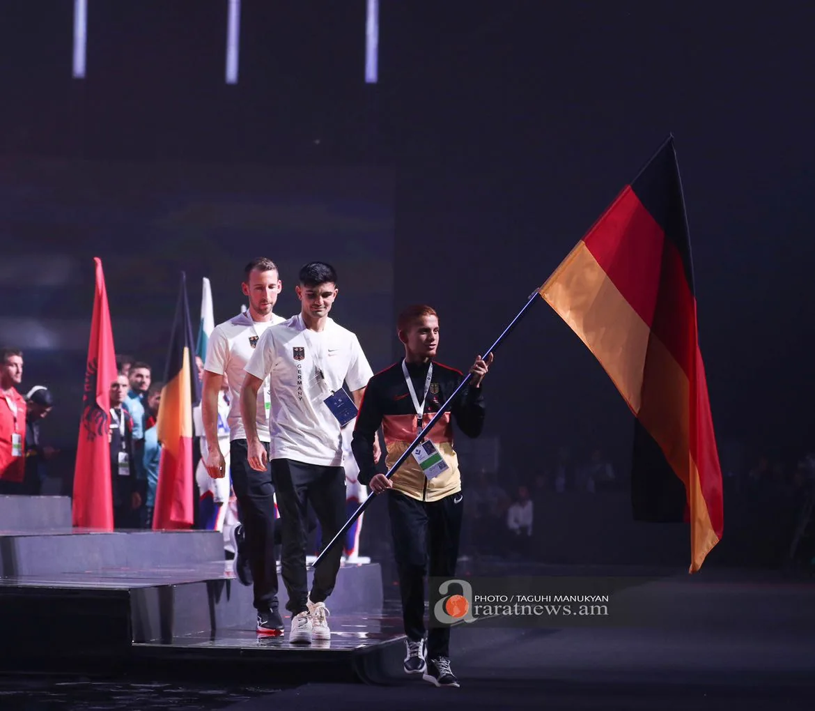 Mert Caliskan at the European Championship in Armenia
