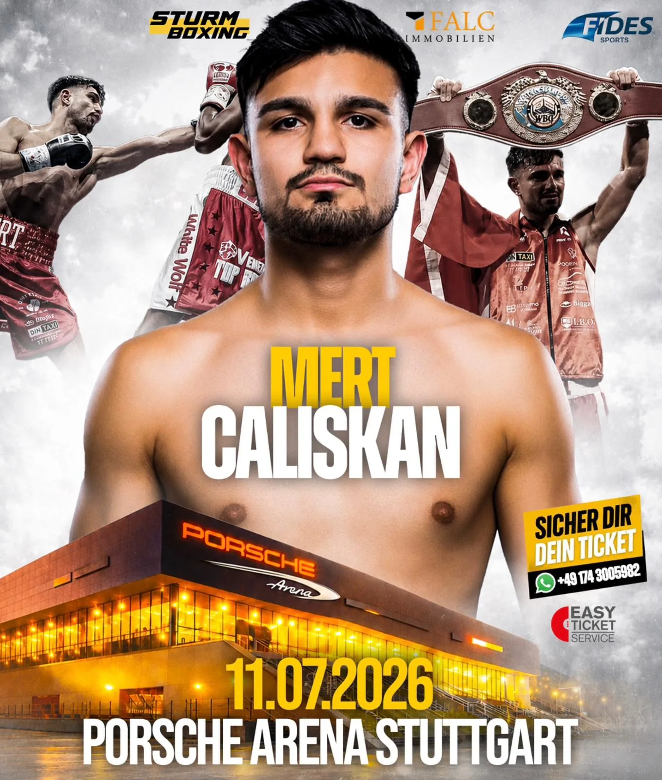 Official fight poster
